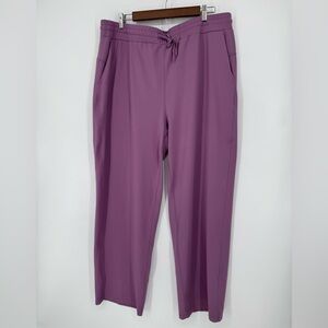 Baleaf Women's Pink/Purple Athleisure Sweatpants With Drawstring Size 2XL